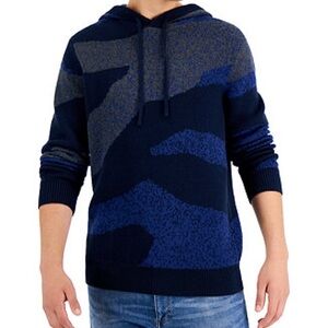 Sun + Stone Murphy Navy Camo Hoodie